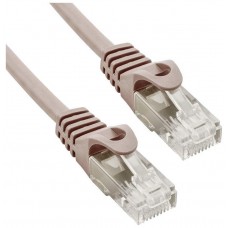 Cable de red UTP Phasak Cat. 6 Cu 15 m. gris